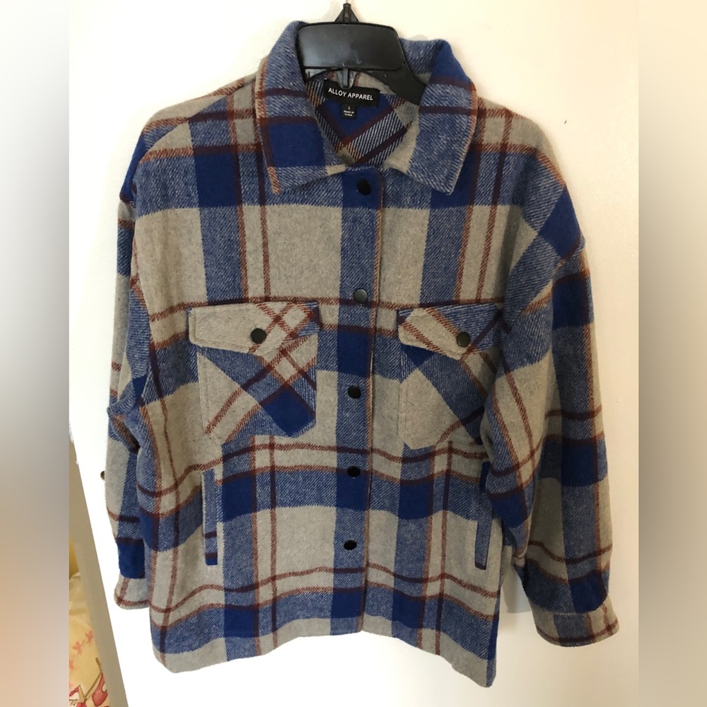 Tall Paula plaid jacket